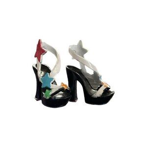 Rainbow High Fashion Doll Studio Avery Styles Shoes Star High Heels Strappy Sand